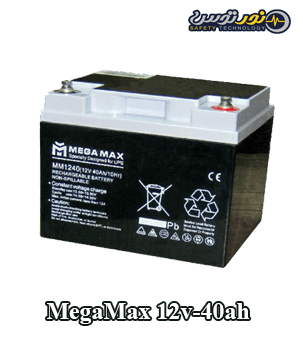 megamax battery ups 40ah باتری مگامکس 40 آمپر